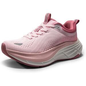 Nortiv8 Women Size 8 Pink Lace Up Cushion Comfortable ActiveBreeze Running Shoes